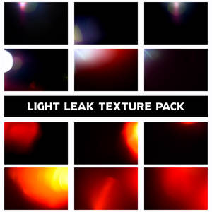 Light Leak Texture Pack Stock Resource Overlay