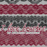 7 Lace Brushes