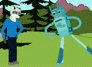 Robot dance battle- animation