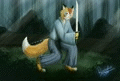 Samurai fox -animation D= by Riggs-Schroud