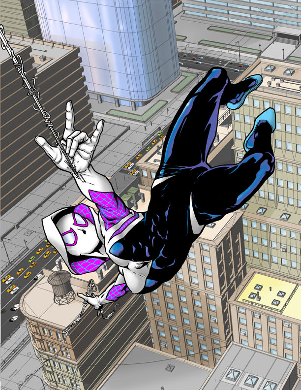 Spider Gwen Color DA