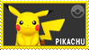Pikachu Stamp by captainfranko