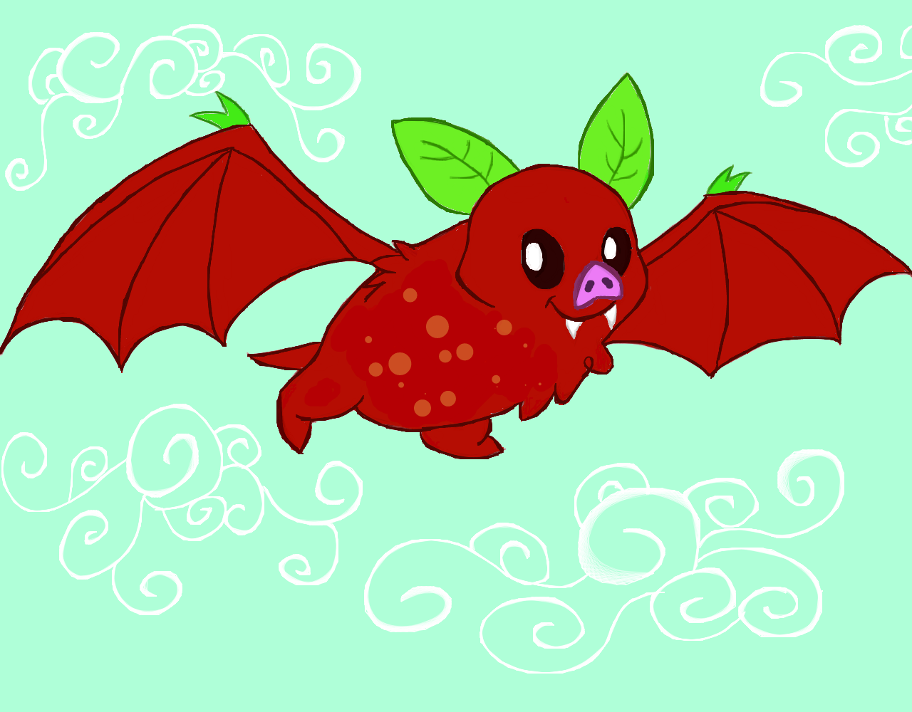 MLP: Fruit Bat by Alkry on DeviantArt