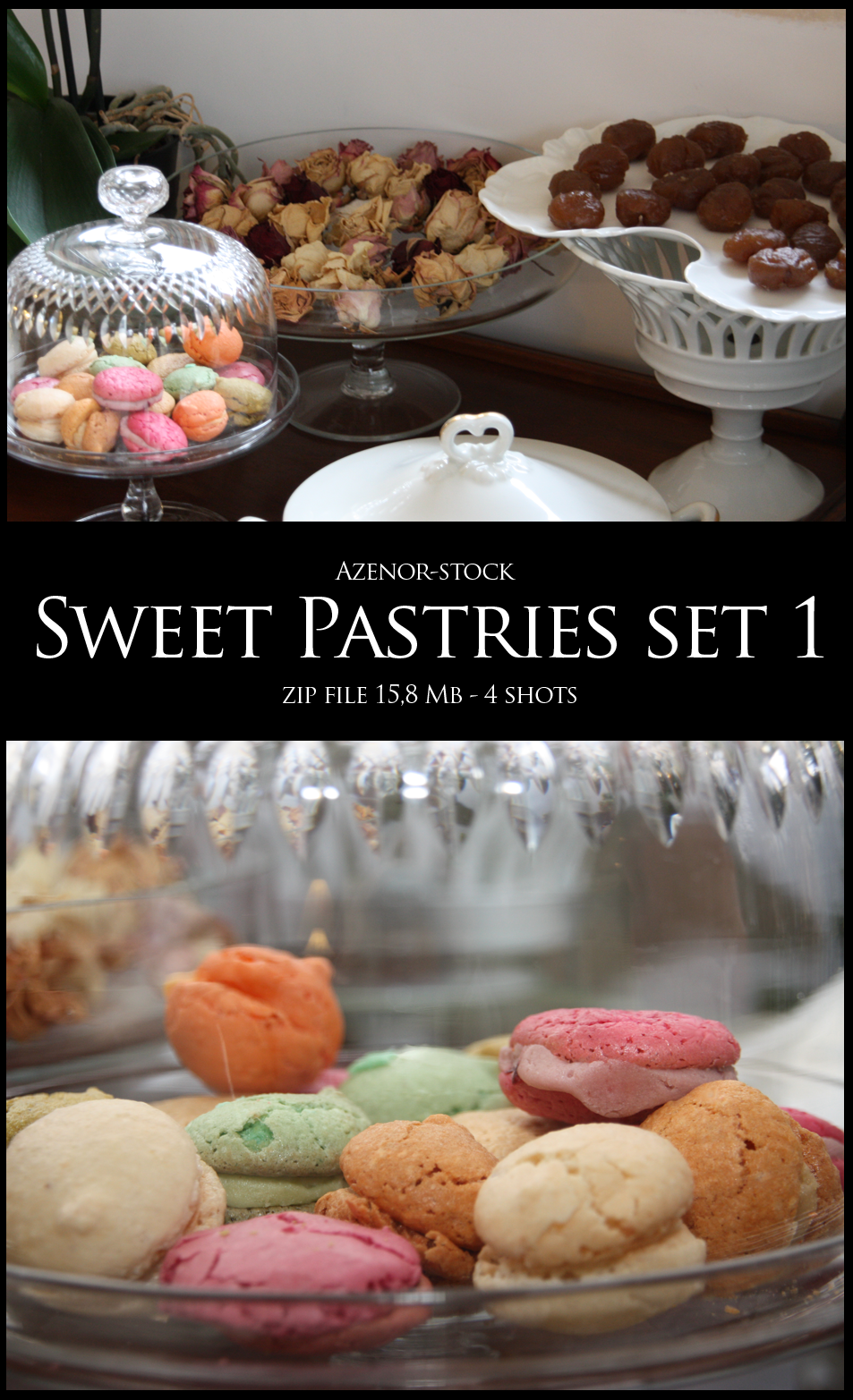 Sweet Pastries set 1