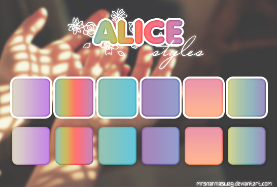'Alice' styles by MrsNarniaSwag on DeviantArt