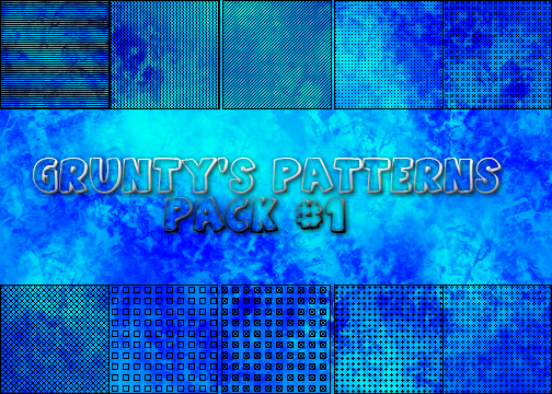 Patterns Pack One by PirateMunkeh on DeviantArt