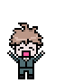 Naegi happy by ianmata1998
