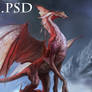 Red dragon PSD
