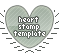 Heart Stamp Template