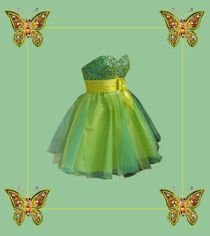Fancy Green Dress