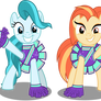 MLP Vector - Shimmy Shake and Lighthoof