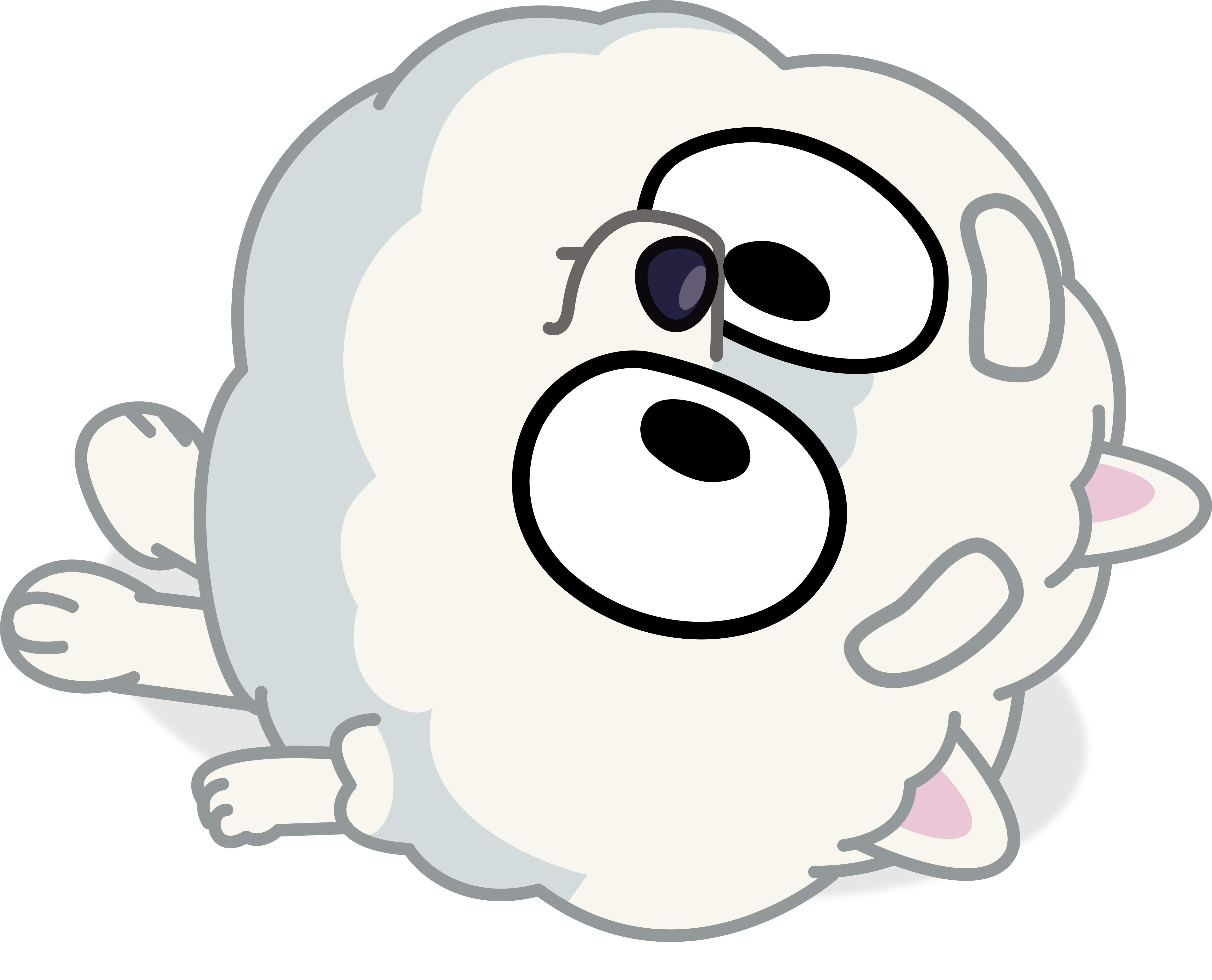 Bluey Vector Pom Pom by ThatUsualGuy06 on DeviantArt