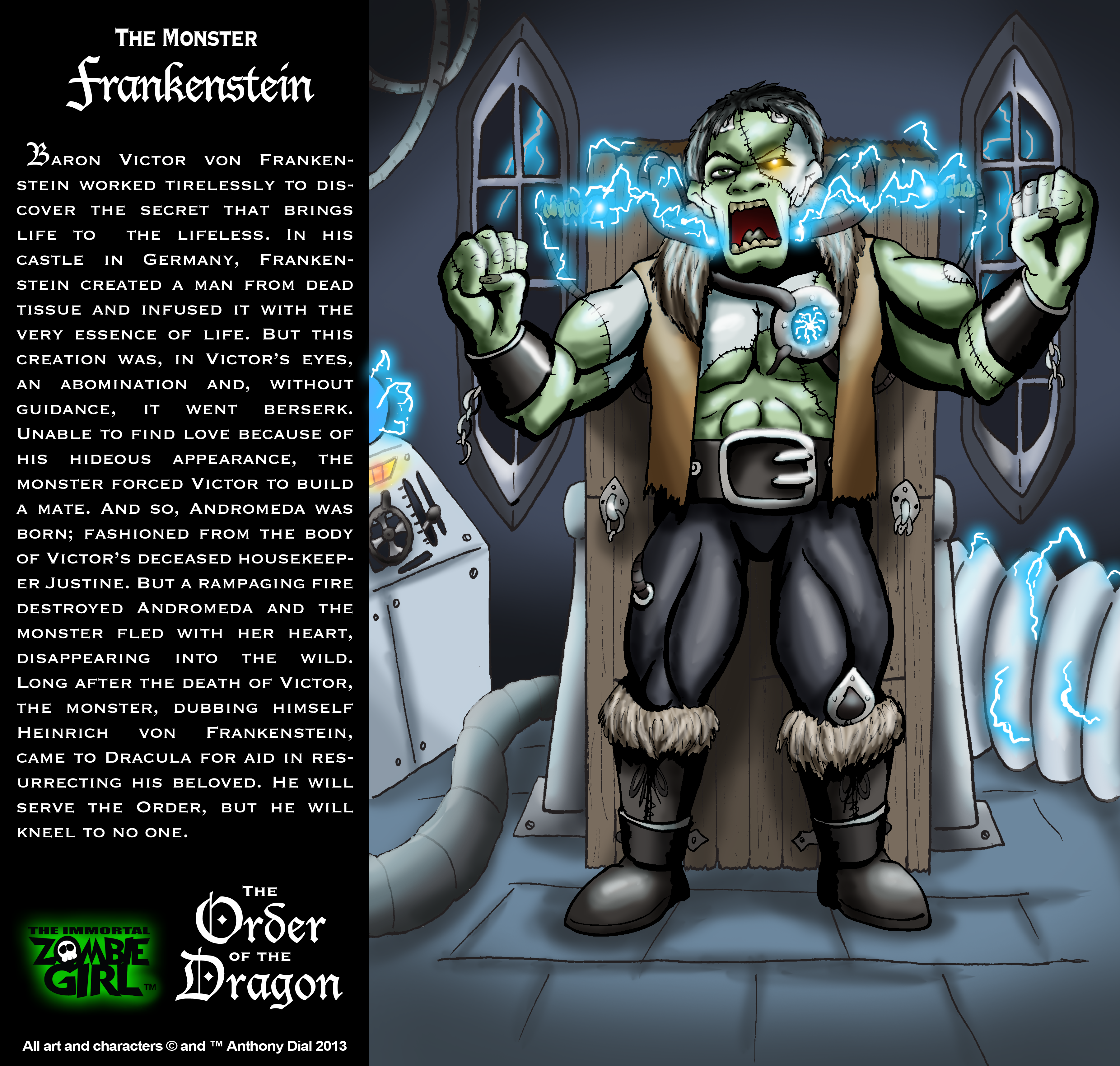 Order of the Dragon 02- The Monster: Frankenstein