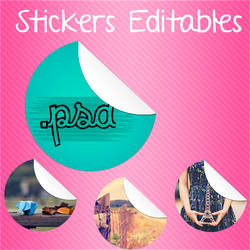 Stickers para editar en .PSD