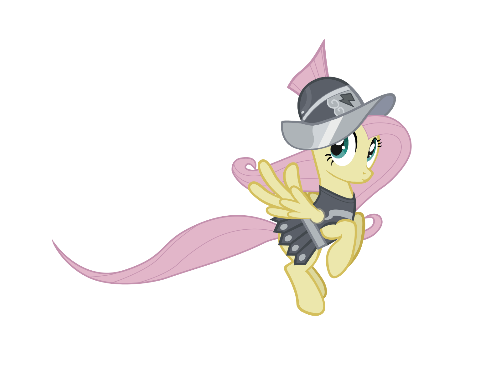 First Vector- Fluttershy as Private Pansy