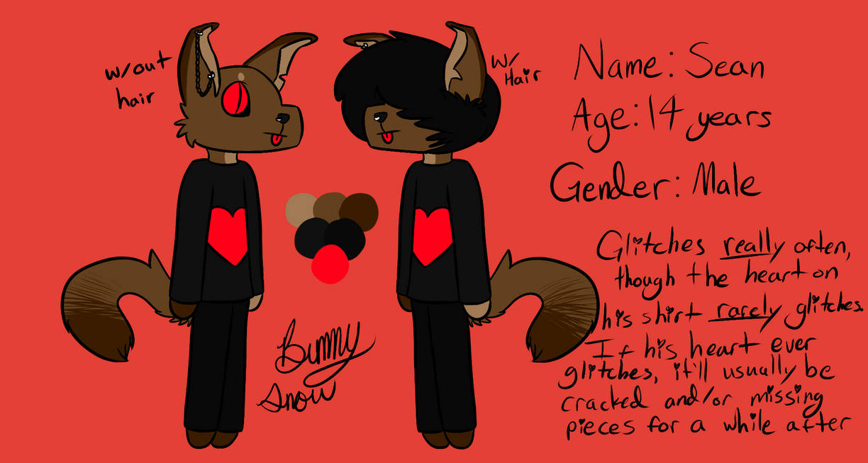 Sean ref by bunnysnow on DeviantArt