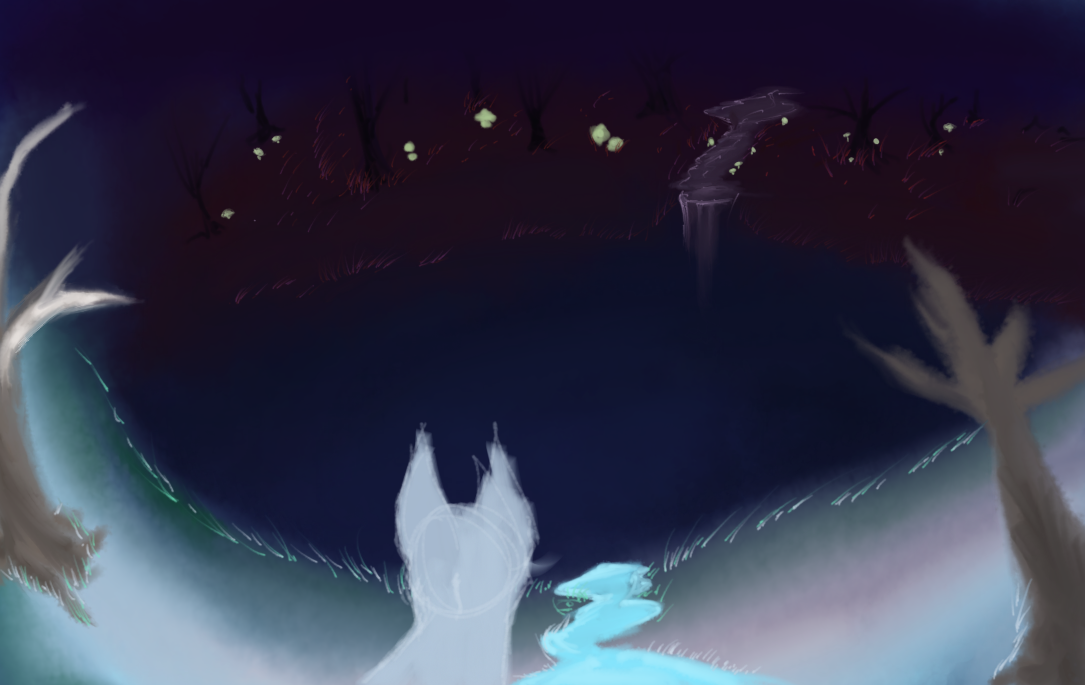 Starclan and Dark Forest by Sonicsketcher64 on DeviantArt