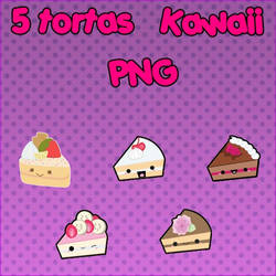 Tortitas Kawaii PNG