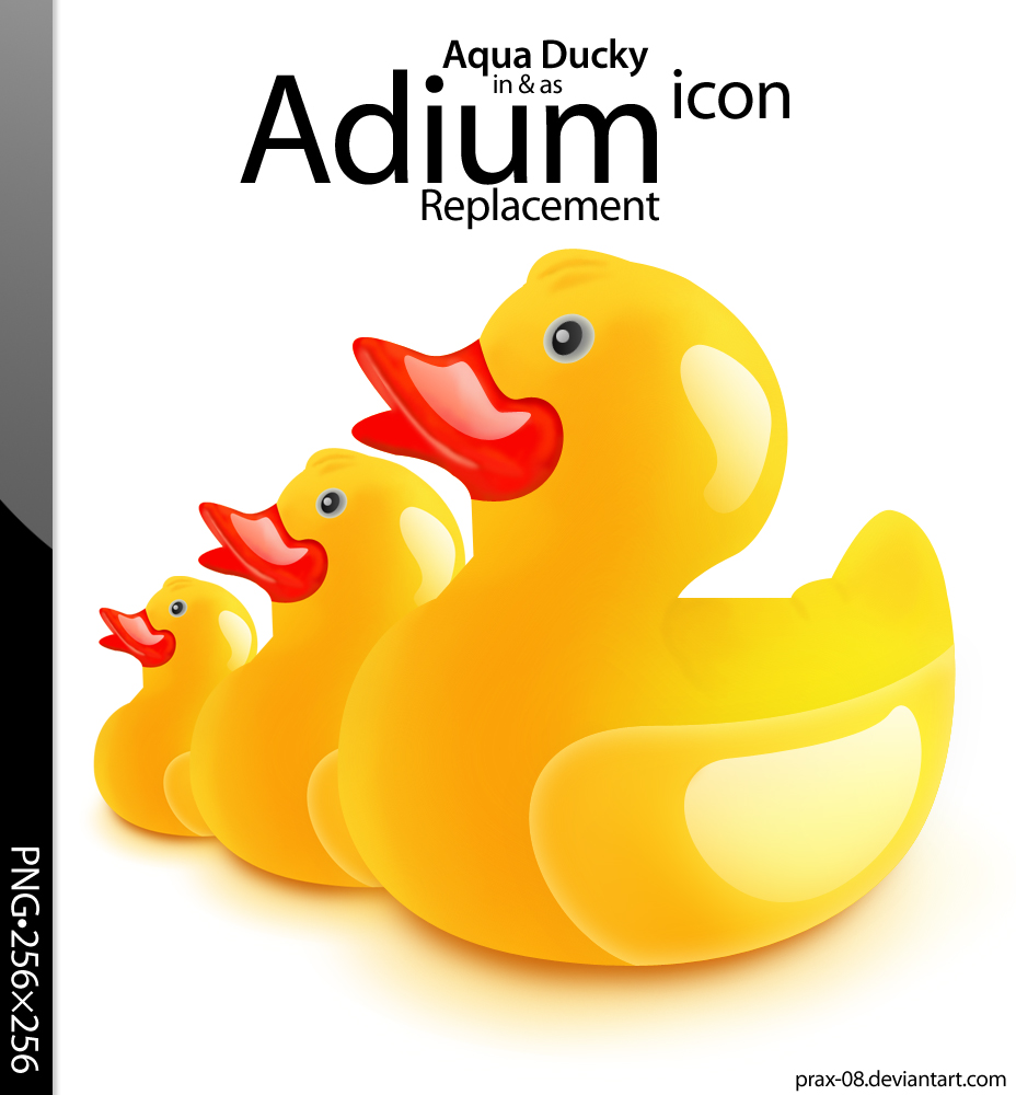 Aqua Ducky Dock Icon by PraX-08 on DeviantArt