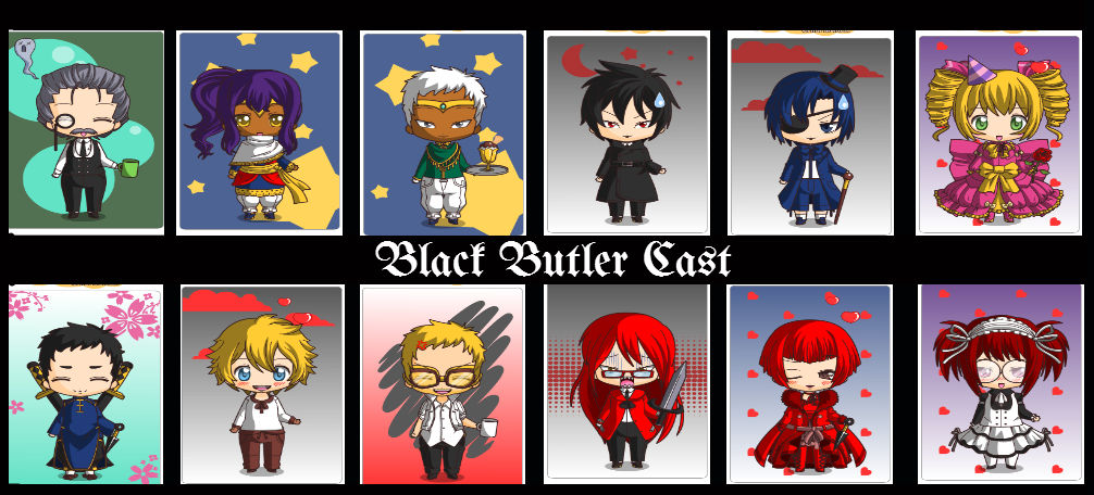 Black Butler Chibi Charaktere