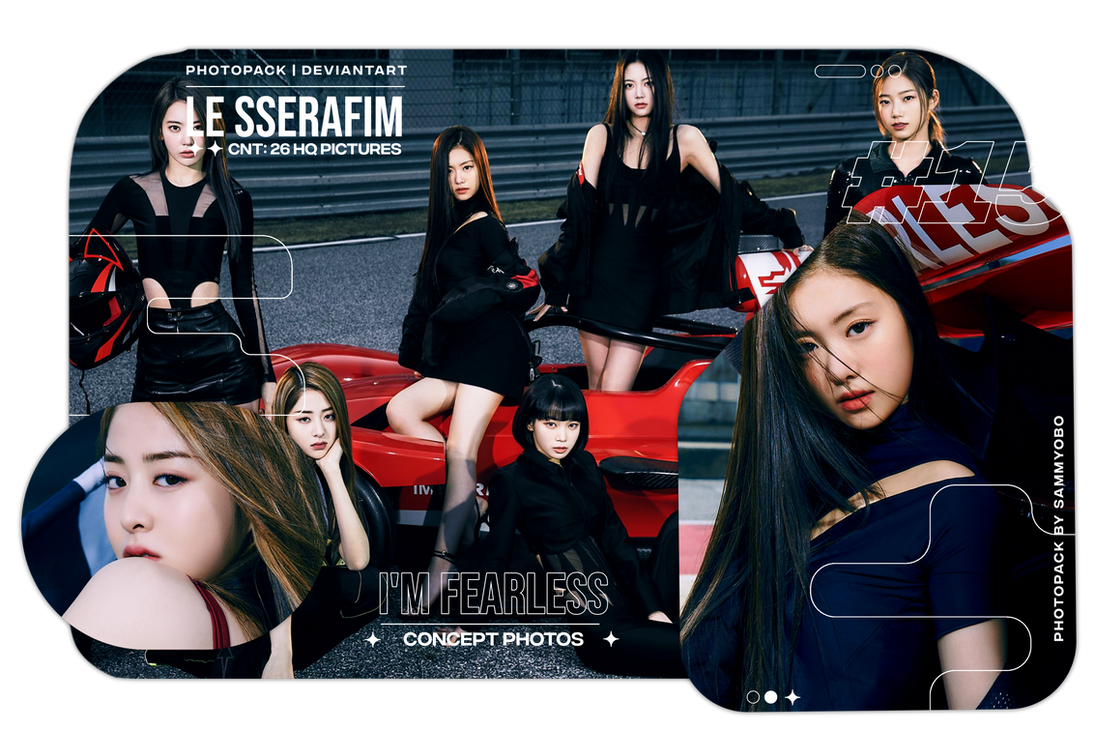 #15 LE SSERAFIM ' I'M FEARLESS ' Photopack by SammyObo on DeviantArt