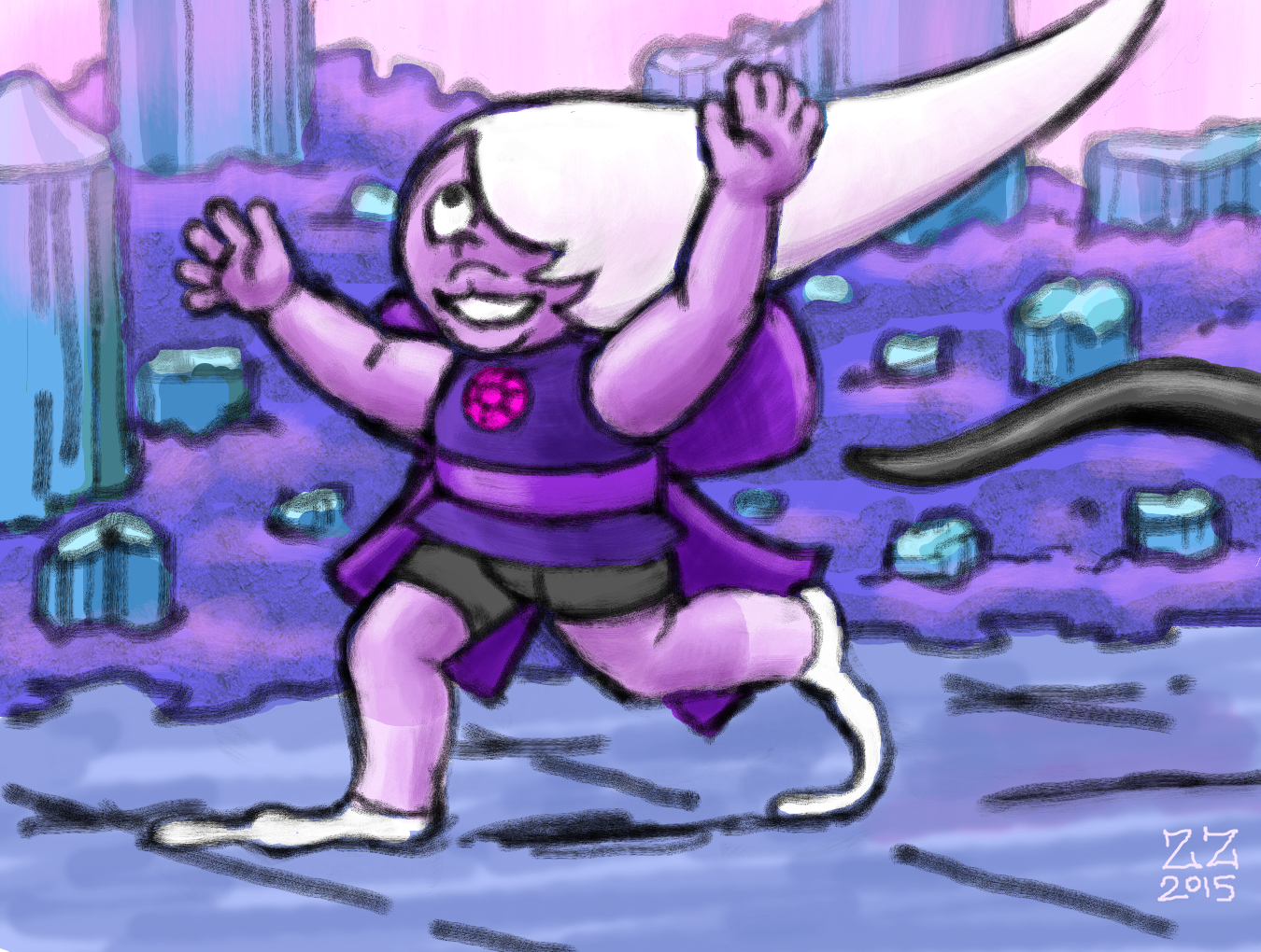 SU Study 06 Amethyst's New Form