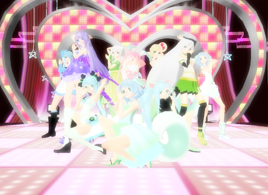[UTAUxMMD] One Two Three [10 UTAU] by StarsNeverStop on DeviantArt