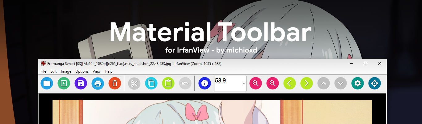 Material Toolbar for IrfanView by michioxd on DeviantArt