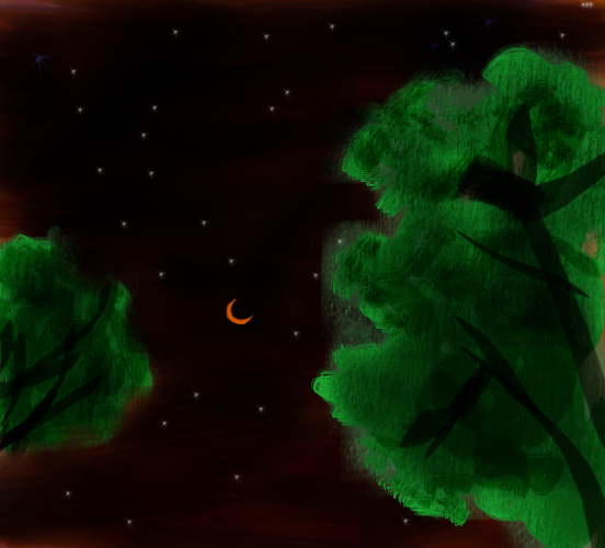 Evening Moon Edited-1 by pigyz-kun on DeviantArt