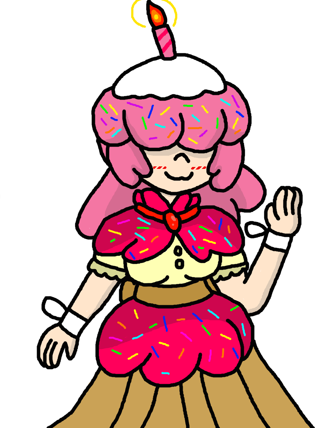 Cupcake girl by CactusFlavoredMilk on DeviantArt