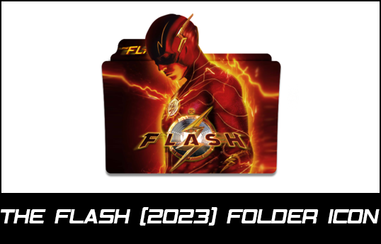 The Flash (2023) Folder Icon V4 by eslamzewail on DeviantArt