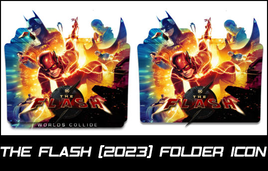 The Flash (2023) New Folder Icon by eslamzewail on DeviantArt