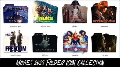 Movies 2023 Folder Icon Collection