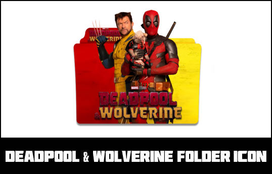Deadpool And Wolverine (2024) New Folder Icon V2 by eslamzewail on ...