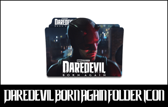 Daredevil Born Again (2025) Folder Icon by eslamzewail on DeviantArt