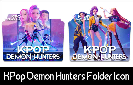 KPop Demon Hunters (2025) Folder Icon by eslamzewail on DeviantArt