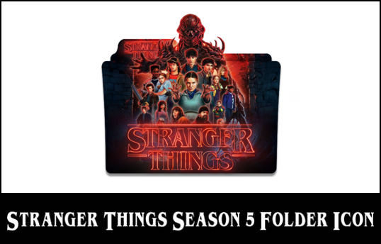 Stranger Things Season 5 New Folder Icon by eslamzewail on DeviantArt