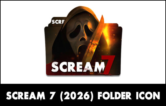 Scream 7 (2026) Folder Icon by eslamzewail on DeviantArt