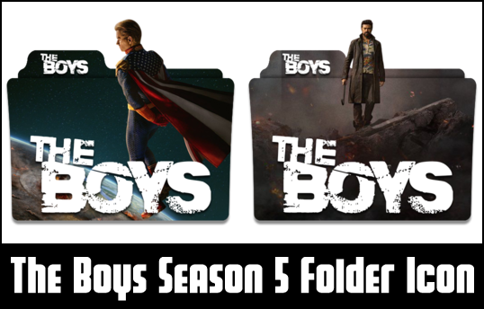 The Boys Season 5 Folder Icon by eslamzewail on DeviantArt