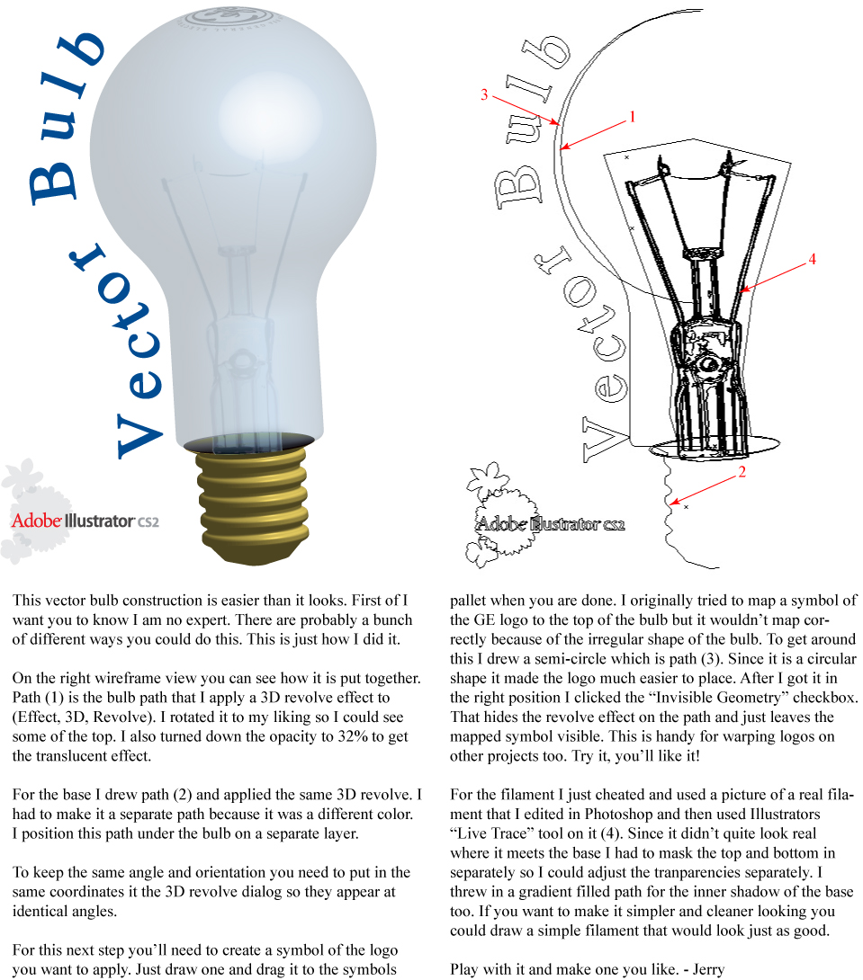 Vector Light Bulb Tutorial