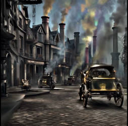 Steampunk Town