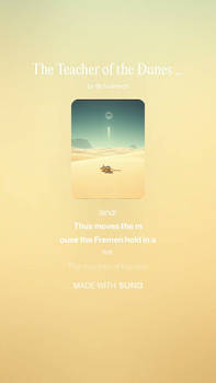The Teacher of the Dunes