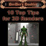 10 Top Tips for 3D Renders