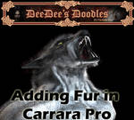 Adding Fur in Carrara Pro by 3D-Fantasy-Art