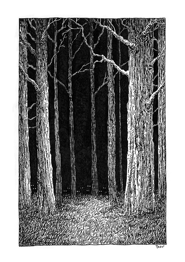 ArtStation  Isometric Dark Forest