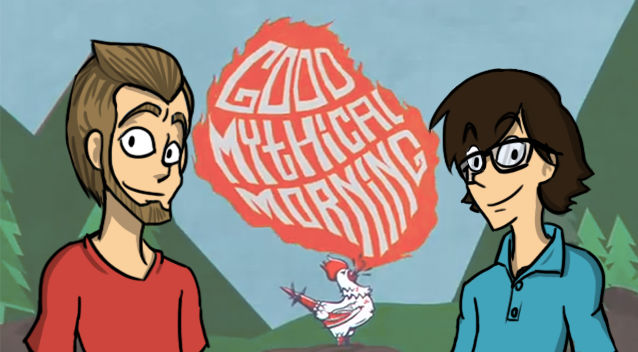 Good Mythical Morning Cartoon By Cattt33 On Deviantart