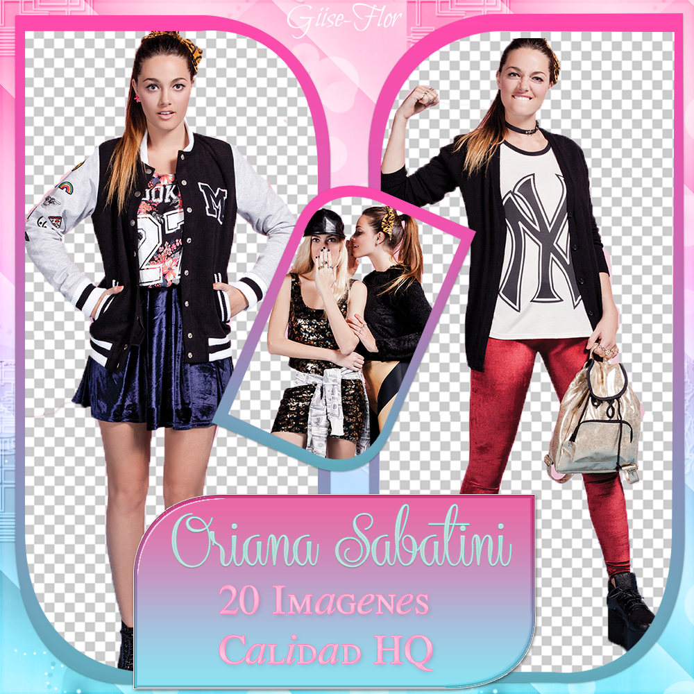 Pack PNG de Oriana Sabatini