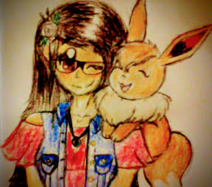 Me and my Eevee by TinyToonOfHappyTown on DeviantArt