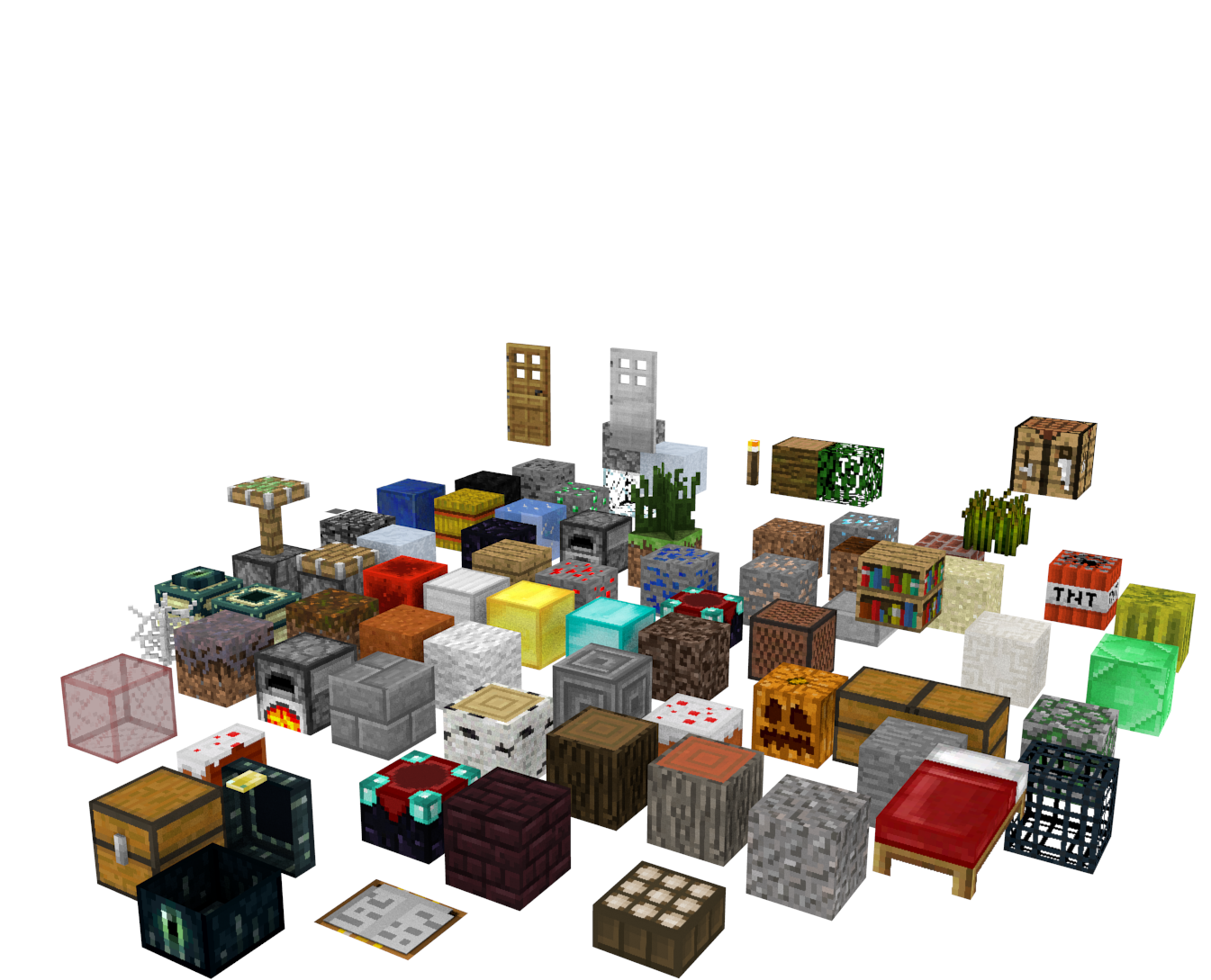 minecraft cubes blender wip by ELB89CRASH on DeviantArt