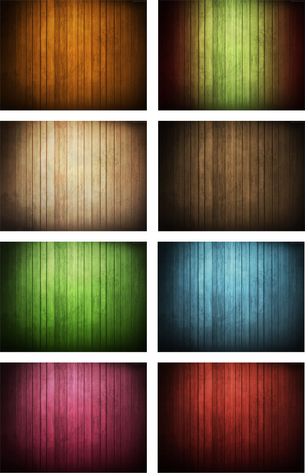 Free Wood Background Set